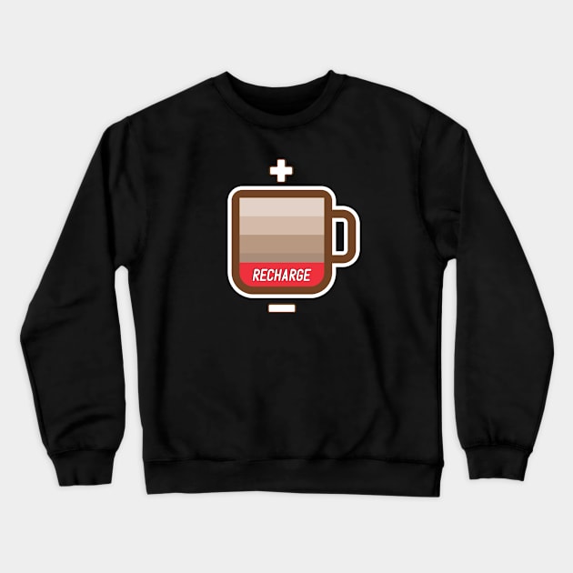 coffee mug Crewneck Sweatshirt by Amrshop87